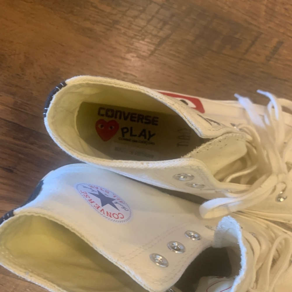 Converse Chuck Taylor Hidden Heart X Comme Des Garcins Play - Picture 3 of 12